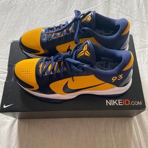 Nike Kobe 5 NikeID Michigan Fab 5 Colorway Men's 9